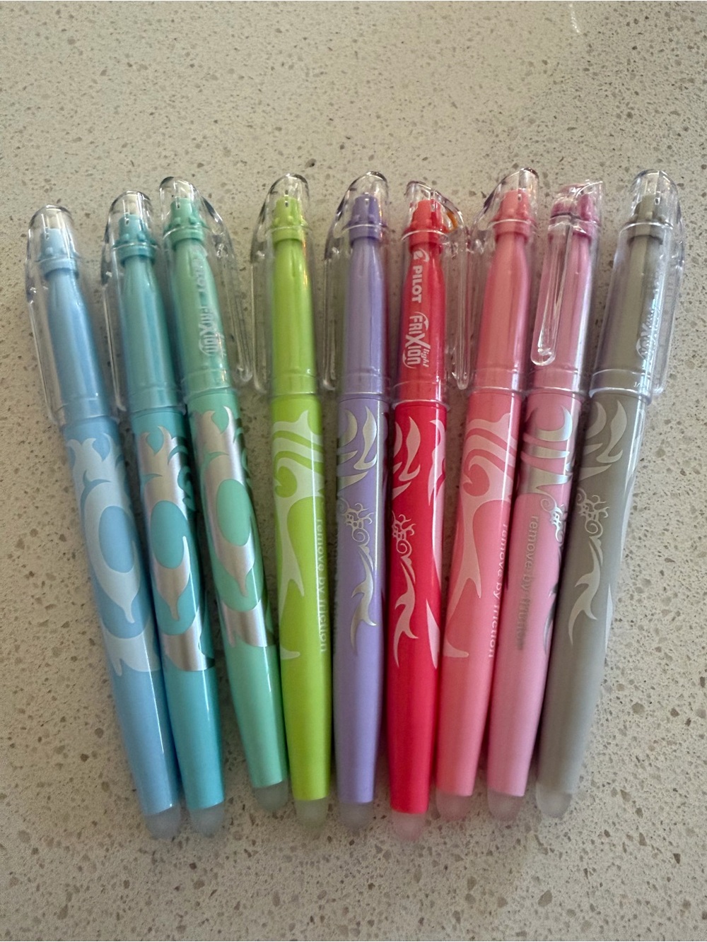 Pilot erasable highlighters